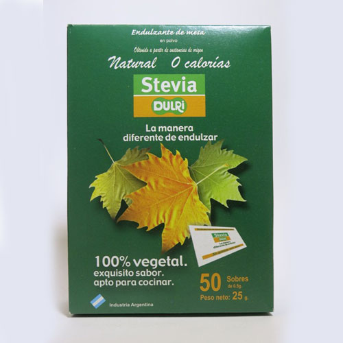 Stevia en polvo 50 sobres Dulri